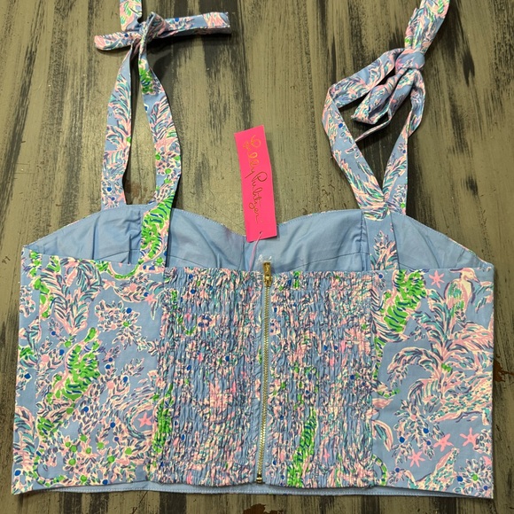 Lilly Pulitzer Rosalie Skirt Set in the "Blue Peri The Turtle Package” NWT - Picture 10 of 16
